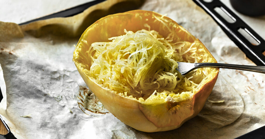 recette courge spaghetti