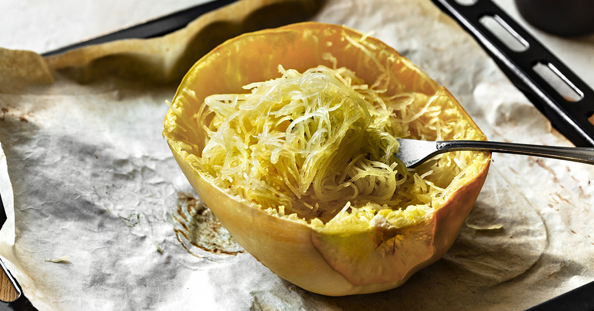 recette courge spaghetti